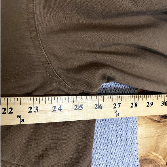 Club Room Vintage Upland Hunting Jacket Men L Brown Corduroy/Leather Trim Canvas - Picture 10 of 14